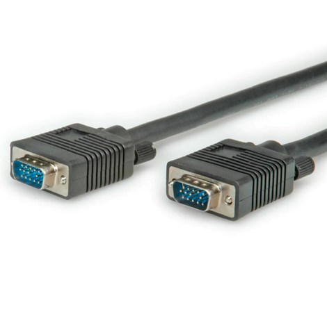 STANDARD VGA kabel, HD15 M/M, 2.0m, crni
