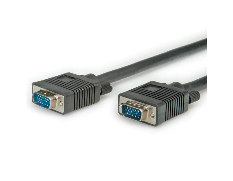 STANDARD VGA kabel, HD15 M/M, 2.0m, crni