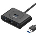 UGREEN 4-portni USB-A HUB 4xUSB-A 3.0, 1m, crni