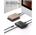 UGREEN 4-portni USB-A HUB 4xUSB-A 3.0, 1m, crni