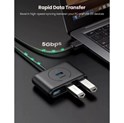UGREEN 4-portni USB-A HUB 4xUSB-A 3.0, 1m, crni