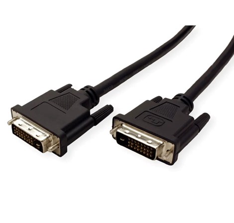 STANDARD DVI kabel, DVI-D (24+1) Dual Link, M/M, 2.0m, crni