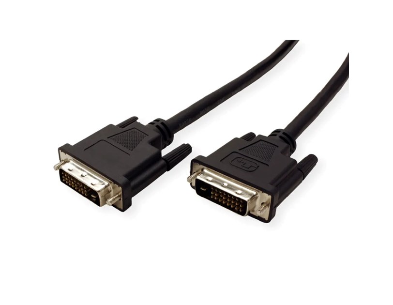 STANDARD DVI kabel, DVI-D (24+1) Dual Link, M/M, 3.0m, crni