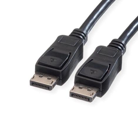 Roline VALUE DisplayPort kabel, DP-DP M/M, 10m, crni
