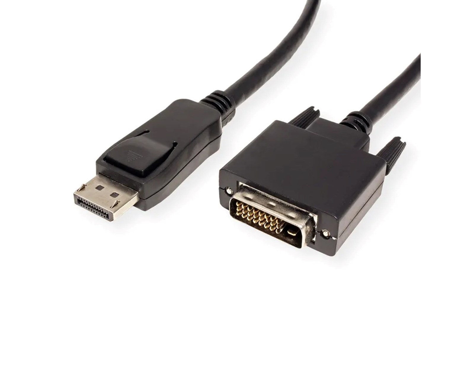 Roline VALUE DisplayPort kabel, DP - DVI-D (24+1), M/M, 3.0m, crni