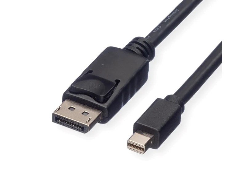 Roline DisplayPort kabel v1.1, DP - Mini DP, M/M, 5.0m, crni