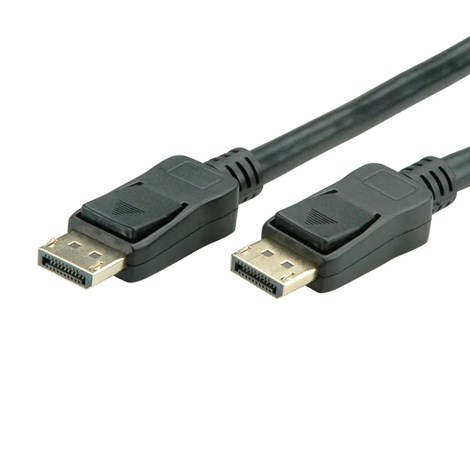 Roline VALUE DisplayPort kabel v1.2 aktivni, M/M, 15m, crni