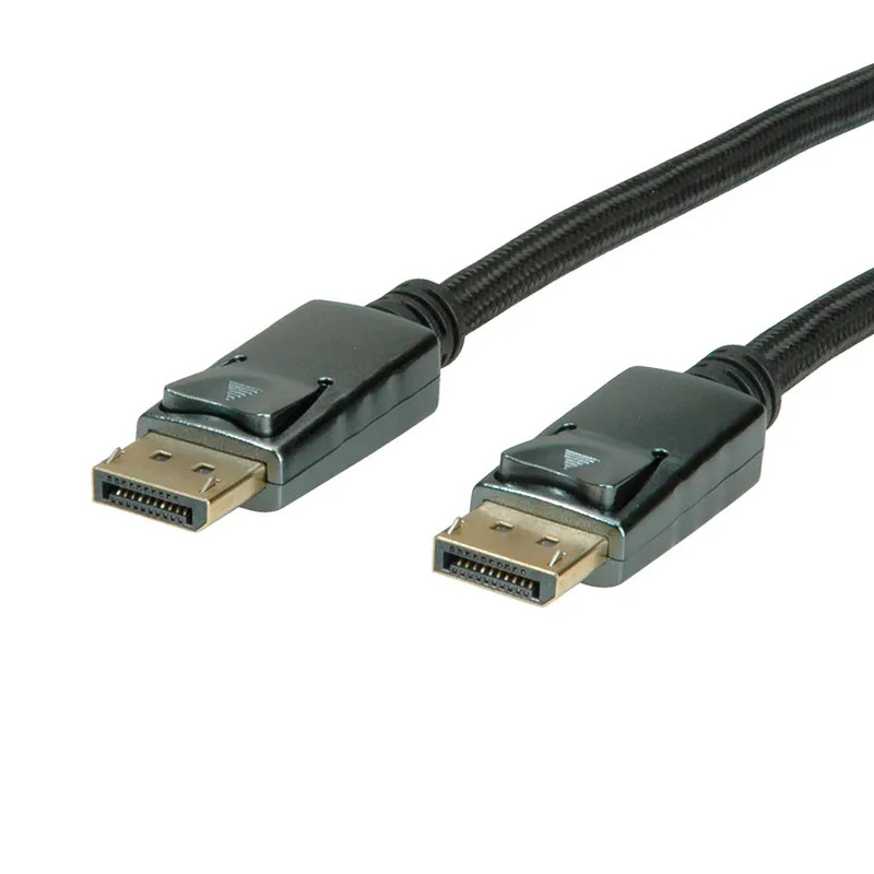 Roline DisplayPort kabel v1.2, DP-DP M/M, 2.0m, crni