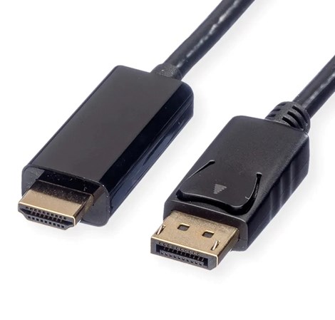 Roline DisplayPort kabel, DP - UHDTV, M/M, 3.0m, crni