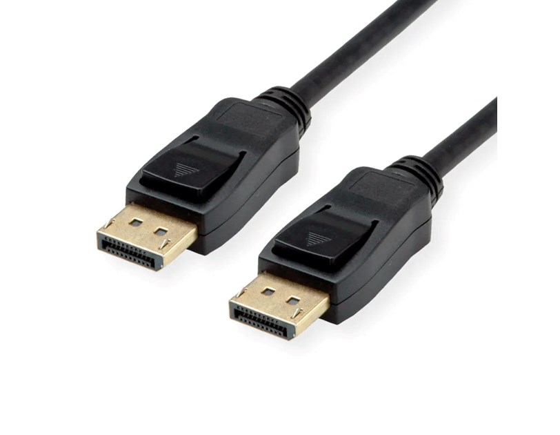 Roline VALUE DisplayPort kabel v1.4, DP-DP M/M, 1.0m, crni