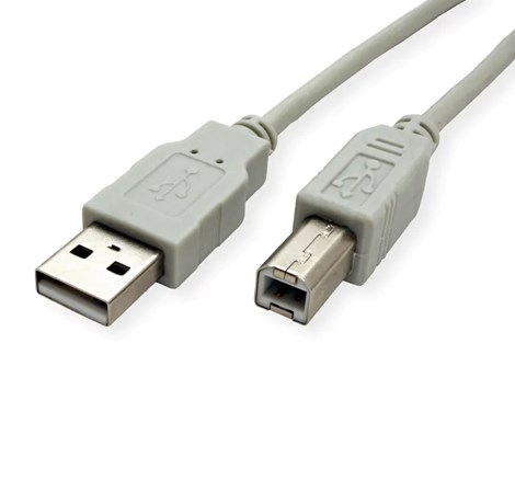 STANDARD USB2.0 kabel TIP A-B M/M 1.8m, bež