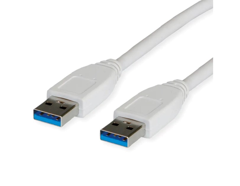 Roline VALUE USB3.0 kabel TIP A-A M/M, 1.8m, bijeli