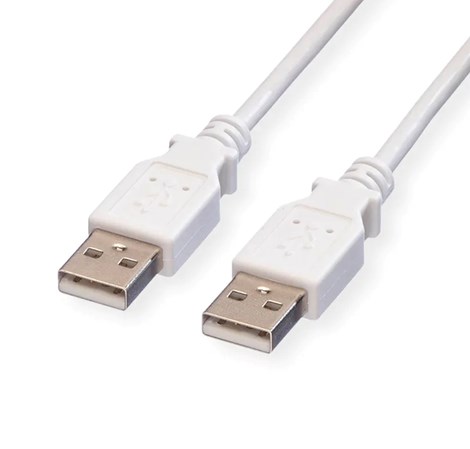 Roline VALUE USB2.0 kabel TIP A-A M/M, 1.8m, bijeli