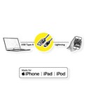 Roline VALUE Lightning na USB kabel za iPhone/iPad/iPod, 1.8m, crni