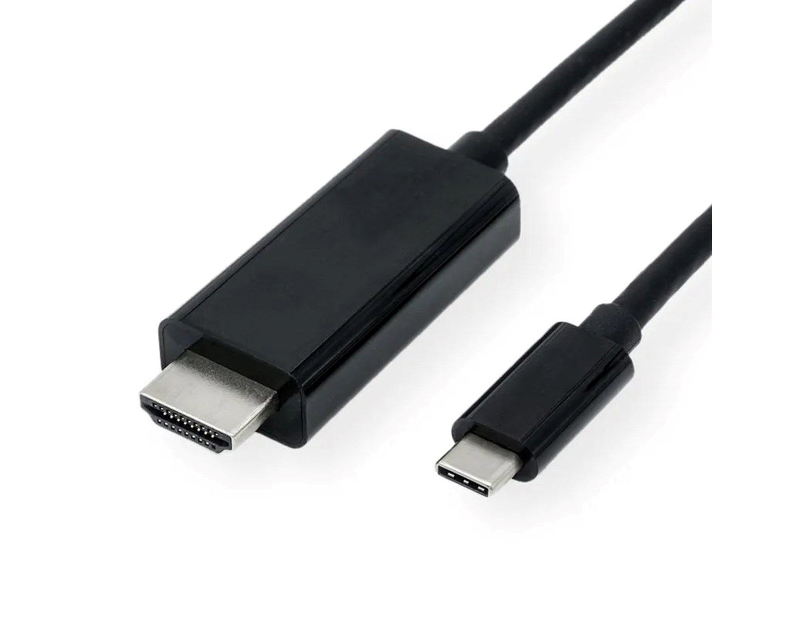 Roline VALUE USB-C - HDMI kabel, M/M, 2.0m, crni