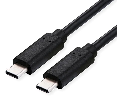 Roline USB4 Gen2x2 kabel TIP C-C M/M, Emark, 100W, 2.0m, crni