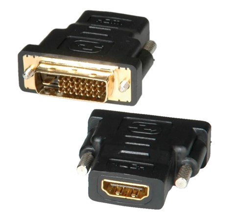 Roline adapter DVI-D (24+1) - HDMI, M/F