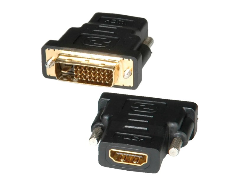 Roline adapter DVI-D (24+1) - HDMI, M/F