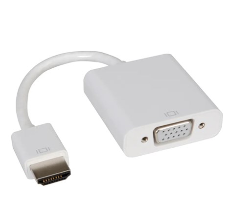 Roline adapter/kabel HDMI - VGA, M/F, 0.15m