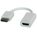 Roline adapter/kabel DisplayPort - HDMI, M/F, 0.15m