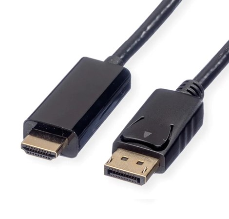 Roline DisplayPort kabel, DP - UHDTV, M/M, 2.0m, crni