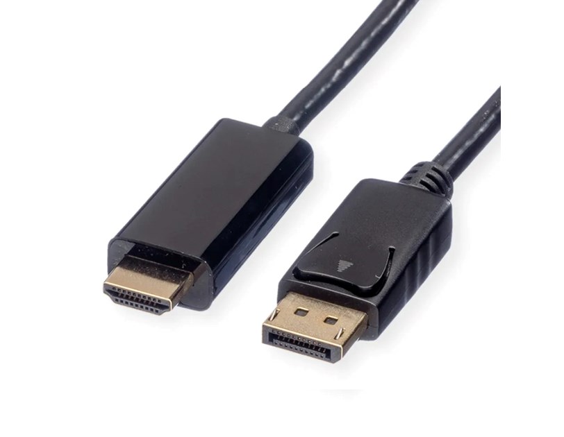 Roline DisplayPort kabel, DP - UHDTV, M/M, 2.0m, crni