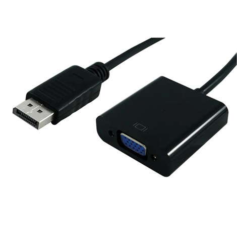 STANDARD adapter/kabel DisplayPort - VGA, M/F, 0.15m