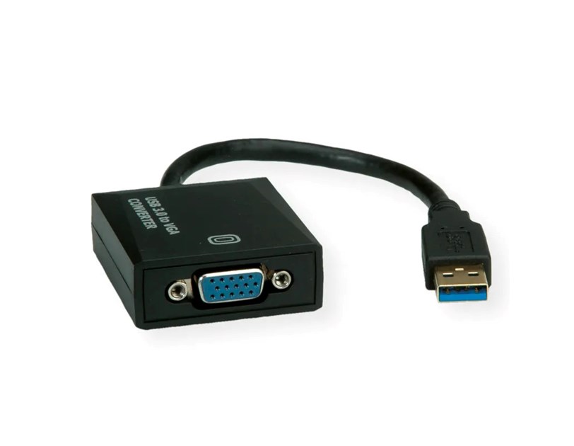 Roline VALUE adapter USB3.2 Gen1 - VGA, M/F, 0.15m