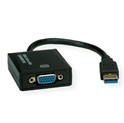 Roline VALUE adapter USB3.2 Gen1 - VGA, M/F, 0.15m