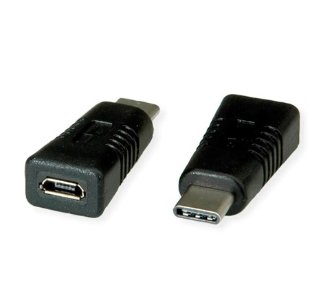 Roline VALUE adapter USB-C - USB2.0 Micro B, M/F, OTG