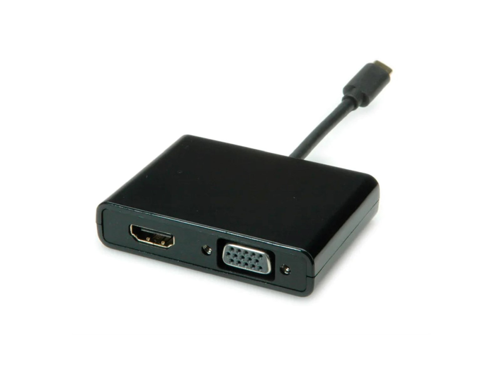 STANDARD USB-C - VGA/HDMI (M/F) adapter