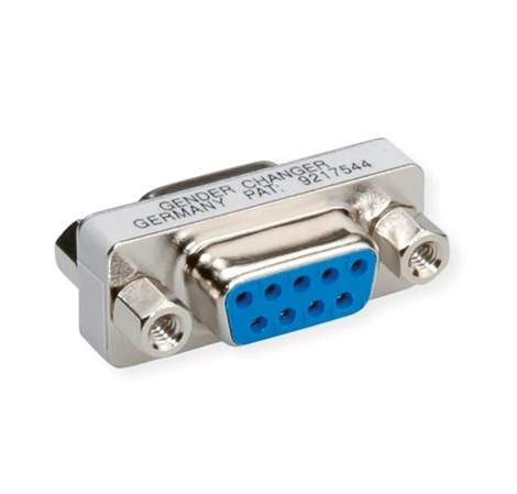 Roline Mini Gender Changer DB9, F/F