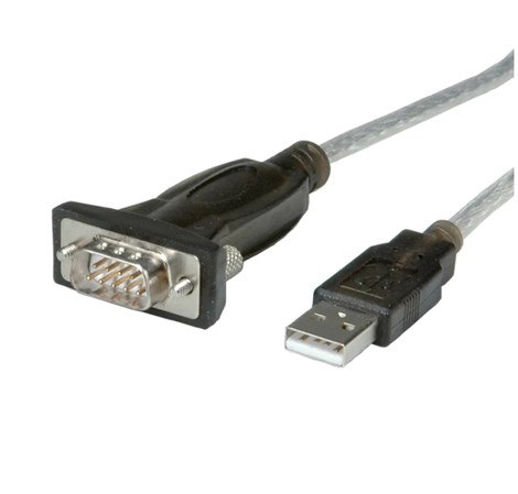Roline pretvarač USB2.0 - Serial RS232, DB9, 1.8m