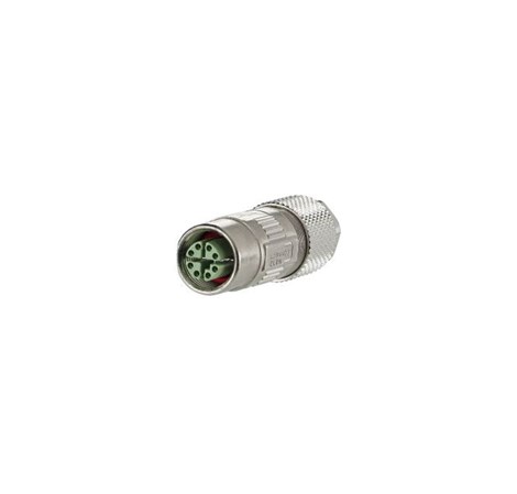METZ CONNECT Industrijski konektor M12 8-pinski (F), kod X, kat. 6a, IP67