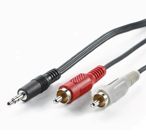 Roline VALUE kabel 3.5mm (M) - 2×chinch (M), 1.5m