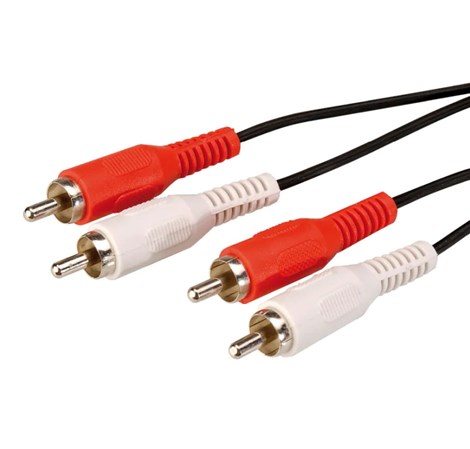 Roline VALUE Chinch kabel, 2×chinch M/M, 5.0m