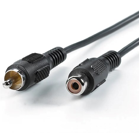 Roline VALUE Chinch produžni kabel, 1×chinch M/F, 5.0m