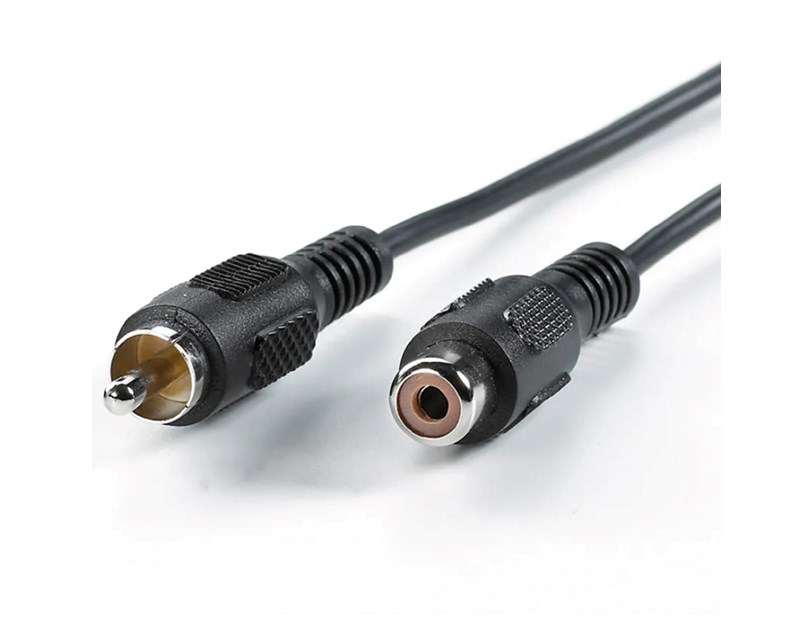 Roline VALUE Chinch produžni kabel, 1×chinch M/F, 5.0m