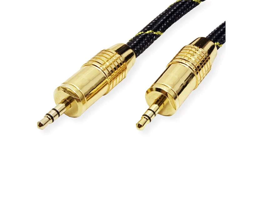 Roline GOLD Audio kabel 3.5mm Stereo, M/M, 2.5m