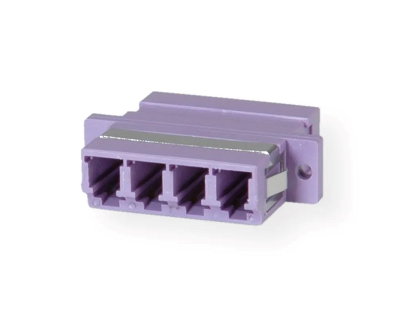 Roline VALUE optički adapter LC četverostruki, OM4, PB 