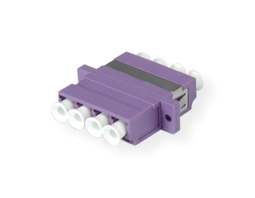 Roline VALUE optički adapter LC četverostruki, OM4, PB 