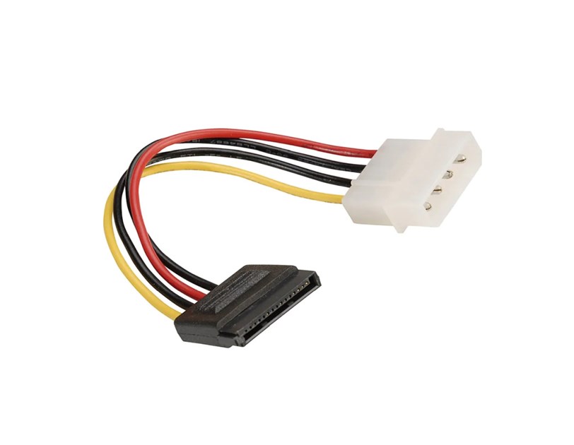 Roline naponski kabel, 4-pin HDD - SATA, 15cm