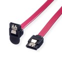 Roline SATA 6.0Gbit/s kabel, kutni, 1.0m