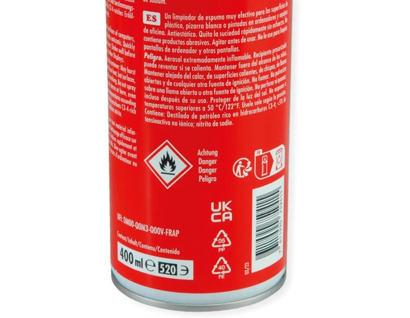 Roline pjena za čišćenje, antistatička (400ml)
