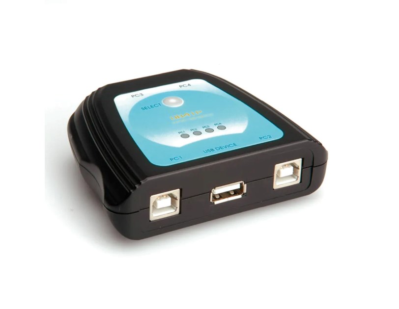 Roline VALUE printer preklopnik 4-portni USB2.0, ručni