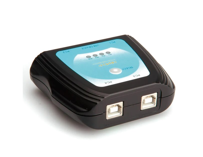 Roline VALUE printer preklopnik 4-portni USB2.0, ručni