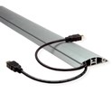 Roline HDMI kabel sa mrežom, HDMI M - HDMI M, TPE, fleksibilan, 1.5m