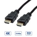 Roline HDMI kabel sa mrežom, HDMI M - HDMI M, TPE, fleksibilan, 2.0m