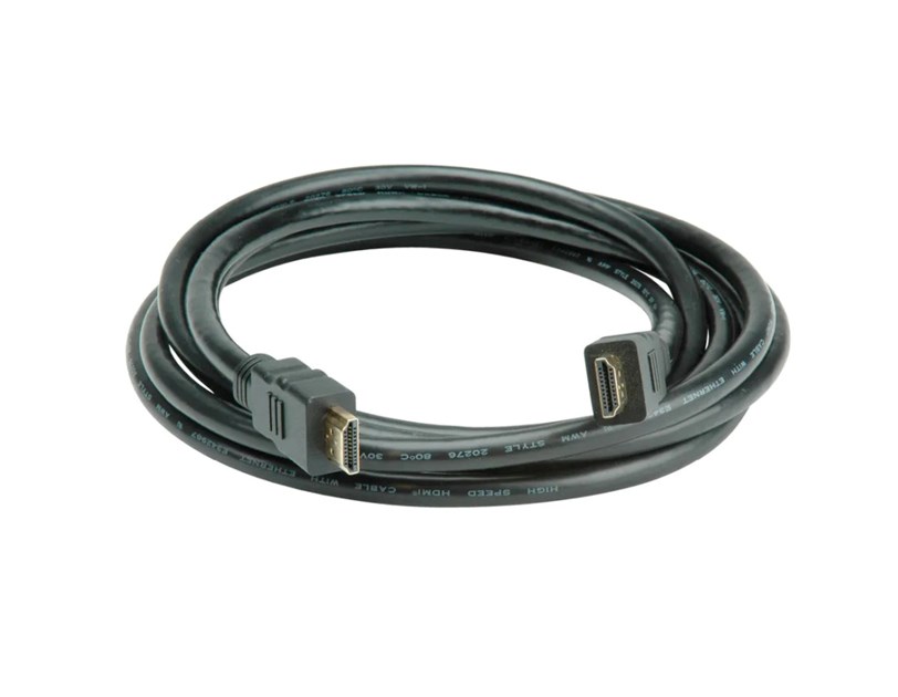Roline VALUE Ultra HD 8K HDMI v2.1 kabel sa mrežom, M/M, crni, 10m