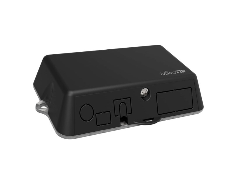 Mikrotik RB912R-2nD-LTm&EC200A-EU, 650MHz CPU, 64MB RAM, 1×LAN, 2.4Ghz 802.11b/g/n, GPS, 2×miniSIM, USB, RS232, RouterOS L4, vanjsko kućište, PSU